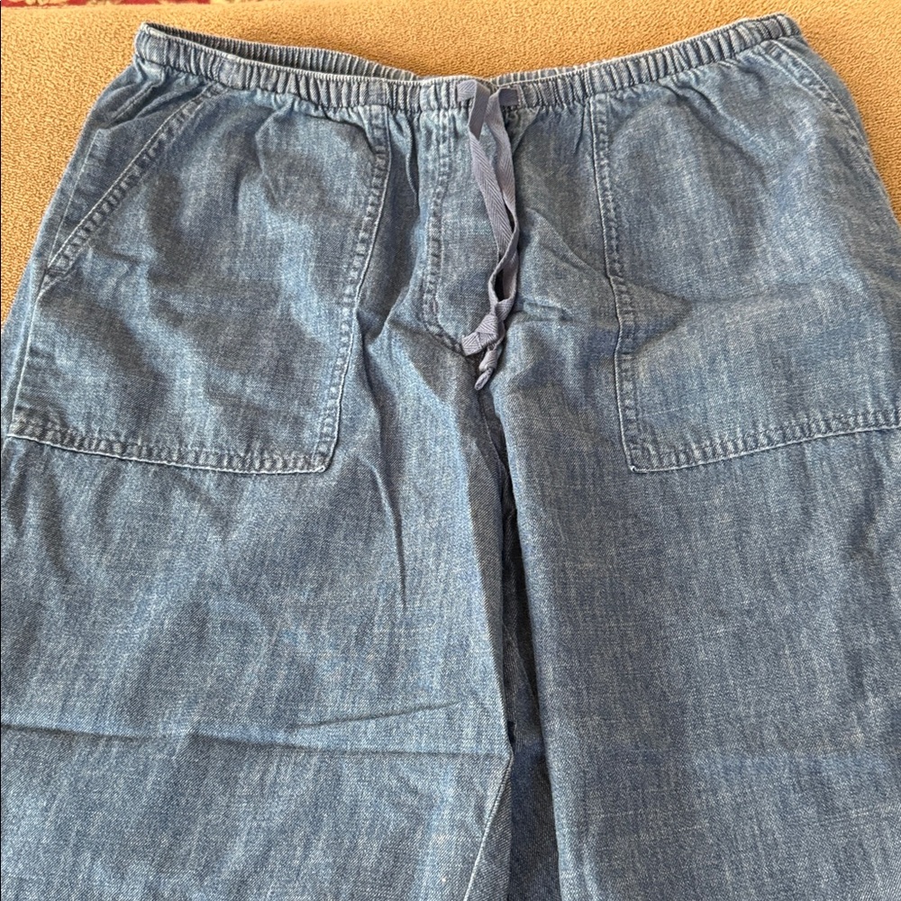 L.L. Bean Women's Blue Ankle & Cropped Jeans
